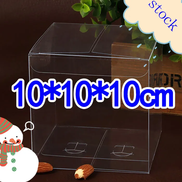 24PCS 10*10*10cm Transparent waterproof Clear PVC boxes Packaging small plastic box storage for food/jewelry/Candy/Gift/cosmetic
24PCS 10*10*10cm Transparent waterproof Clear PVC boxes Packaging small plastic box storage for food/jewelry/Candy/Gift/cosmetic