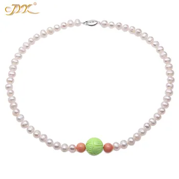 JYX Special green turquoise pearl necklaces choker pearl necklace 7-8mm 100% freshwater pearl necklace 18" mother's day gift
JYX Special green turquoise pearl necklaces choker pearl necklace 7-8mm 100% freshwater pearl necklace 18" mother's day gift