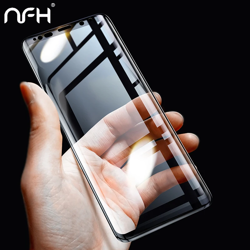 NFH 3D Curved Full Cover Tempered Glass For Samsung Galaxy S9 S9 Plus Screen Protector Protective Film For Samsung Galaxy On S8
NFH 3D Curved Full Cover Tempered Glass For Samsung Galaxy S9 S9 Plus Screen Protector Protective Film For Samsung Galaxy On S8