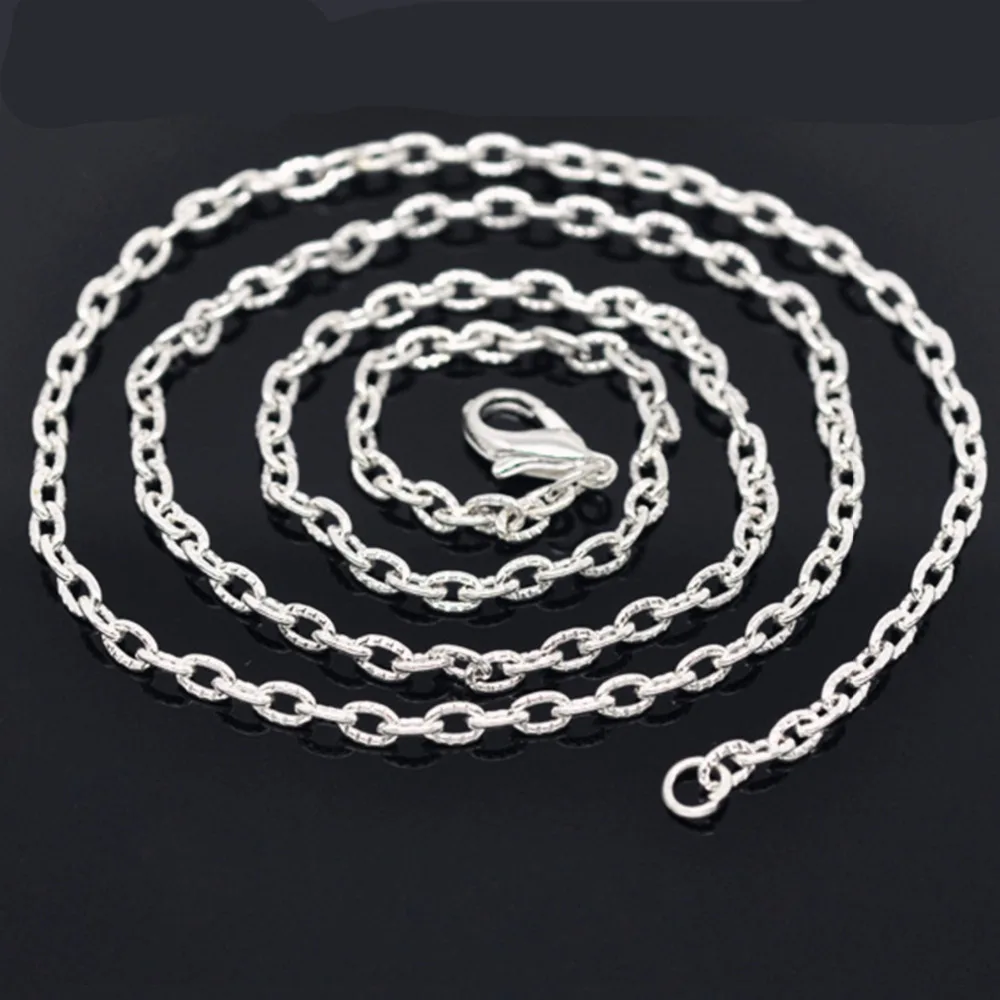 DoreenBeads 12PCs 50.9cm 20" silver color Textured Chain Necklaces 4.2mm x2.8mm (B14098)
DoreenBeads 12PCs 50.9cm 20" silver color Textured Chain Necklaces 4.2mm x2.8mm (B14098)