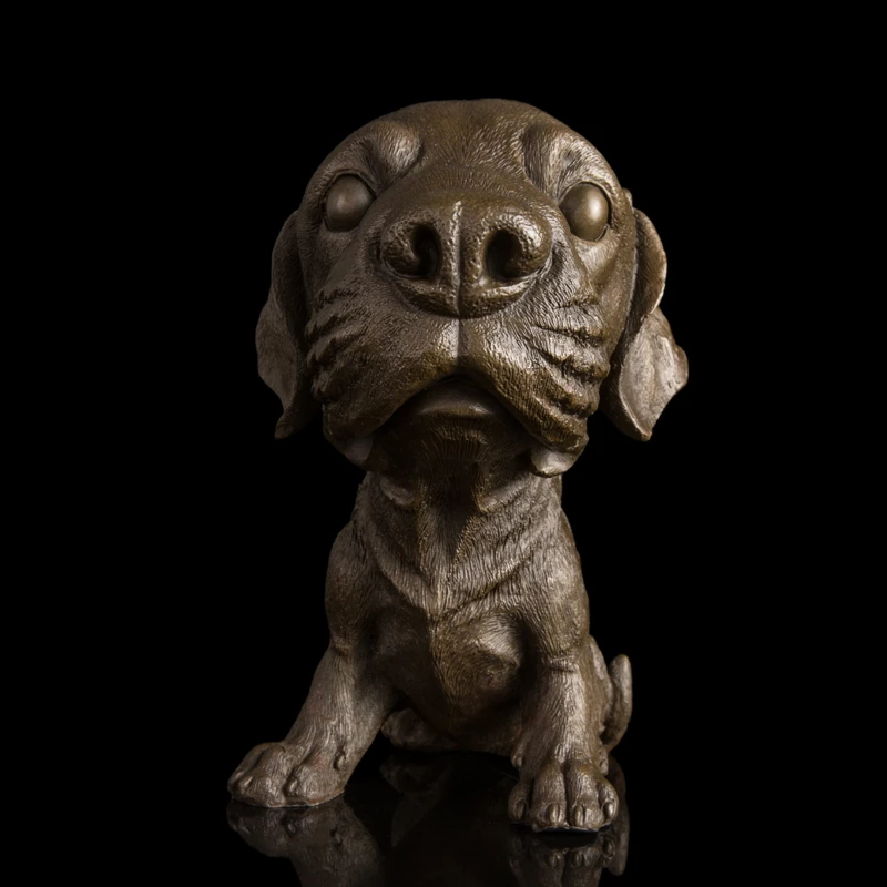 Modern Lovely Puppy Sculptures Chinese Bronze Foo Dog Statue With Marble Base For Home Decoration BRONZE CUSTOM MASCOT 
Modern Lovely Puppy Sculptures Chinese Bronze Foo Dog Statue With Marble Base For Home Decoration BRONZE CUSTOM MASCOT