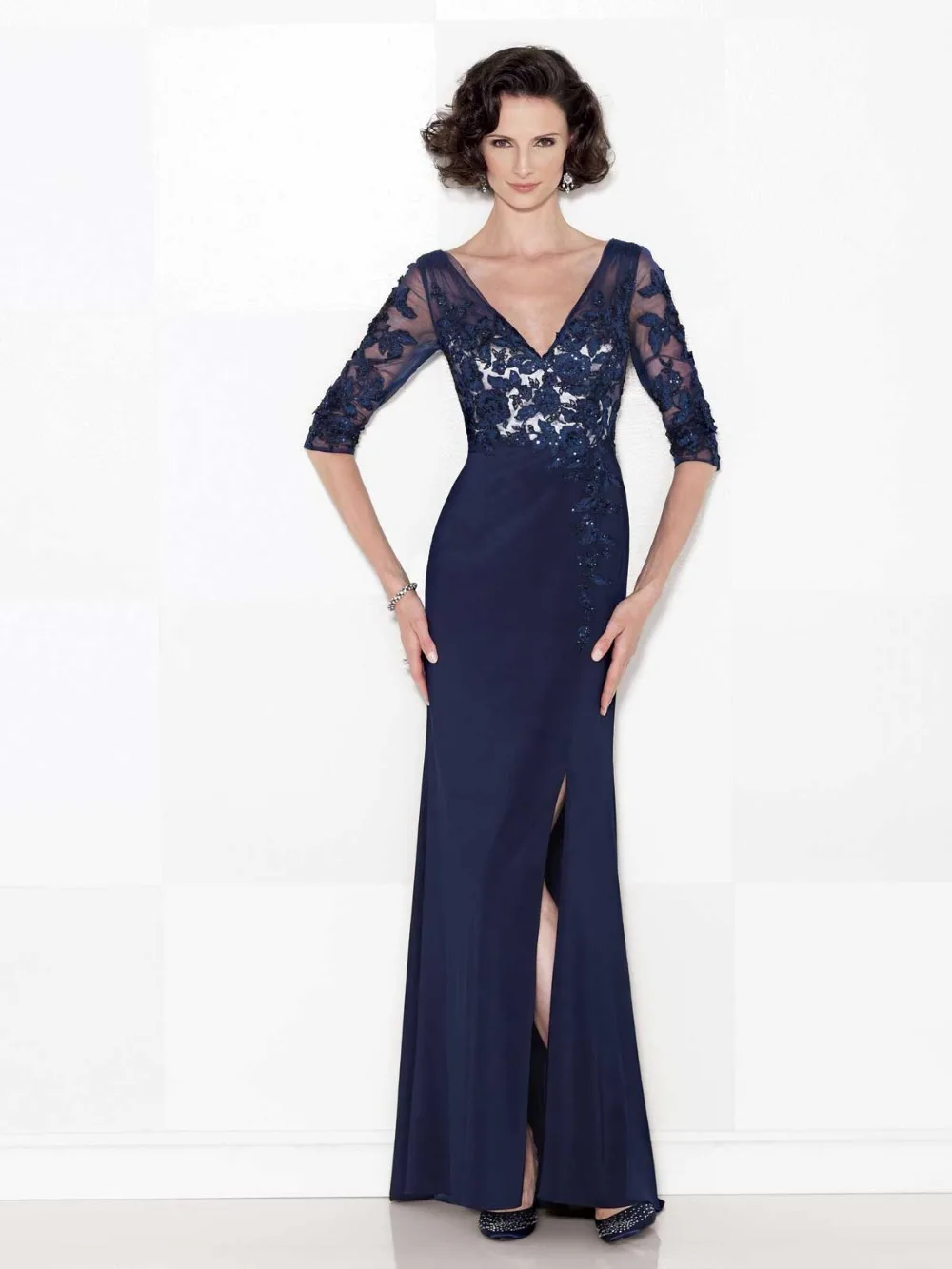 Free Shipping Blue One Piece V Neck Beaded Lace Mother of the Bride Dresses Gowns Chiffon
Free Shipping Blue One Piece V Neck Beaded Lace Mother of the Bride Dresses Gowns Chiffon