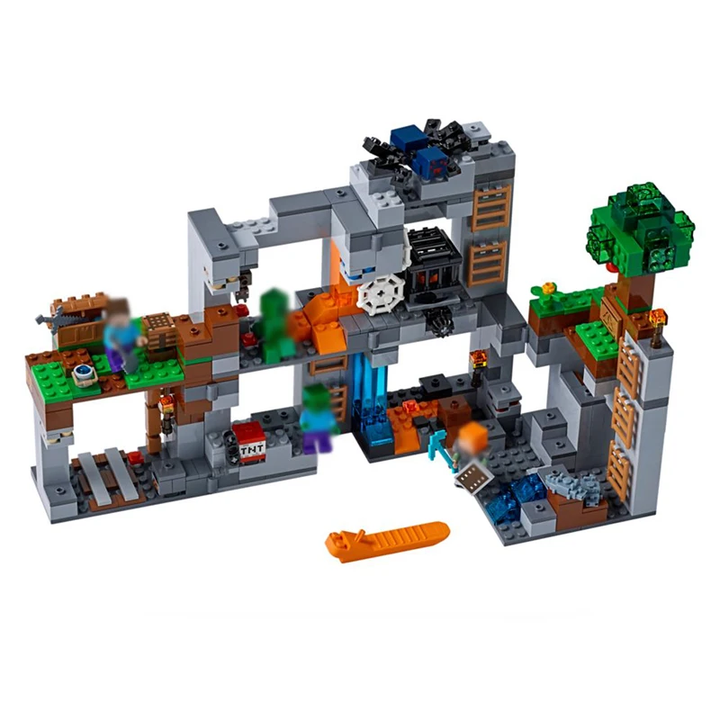 brand 18042 My World Series Bedrock Adventures Set Building Blocks Brick Model Toy Kid Christmas Gift Compatible with Lego 21147
brand 18042 My World Series Bedrock Adventures Set Building Blocks Brick Model Toy Kid Christmas Gift Compatible with Lego 21147