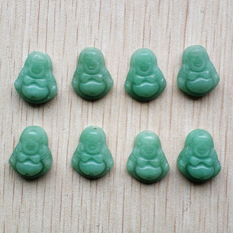 Wholesale 8pcs/lot Fahsion good quality natural green aventurine buddha shape carved charm pendants for jewelry making free 
Wholesale 8pcs/lot Fahsion good quality natural green aventurine buddha shape carved charm pendants for jewelry making free
