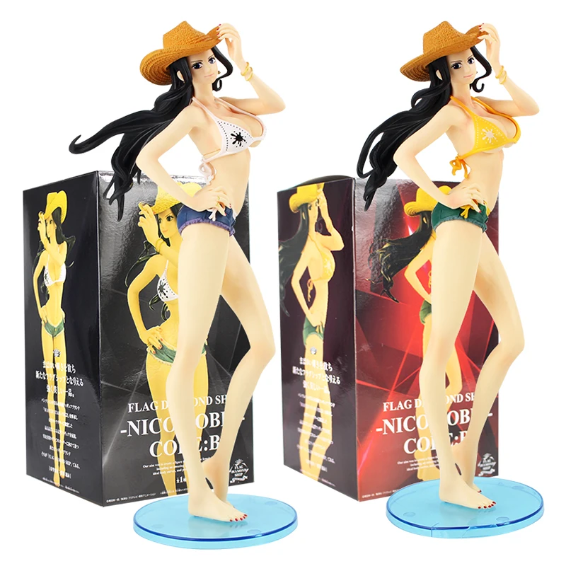 24cm 2 Style One Piece CODE B flag diamond ship Nico Robin Glamours Bikini sexy action figure model toy
24cm 2 Style One Piece CODE B flag diamond ship Nico Robin Glamours Bikini sexy action figure model toy