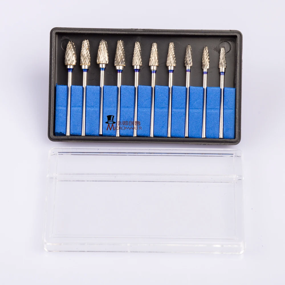 10 Pcs Set Dental Tungsten Steel Nitrate Carbide Burs Drills Dentistry 2.35mm Dental Burs
10 Pcs Set Dental Tungsten Steel Nitrate Carbide Burs Drills Dentistry 2.35mm Dental Burs