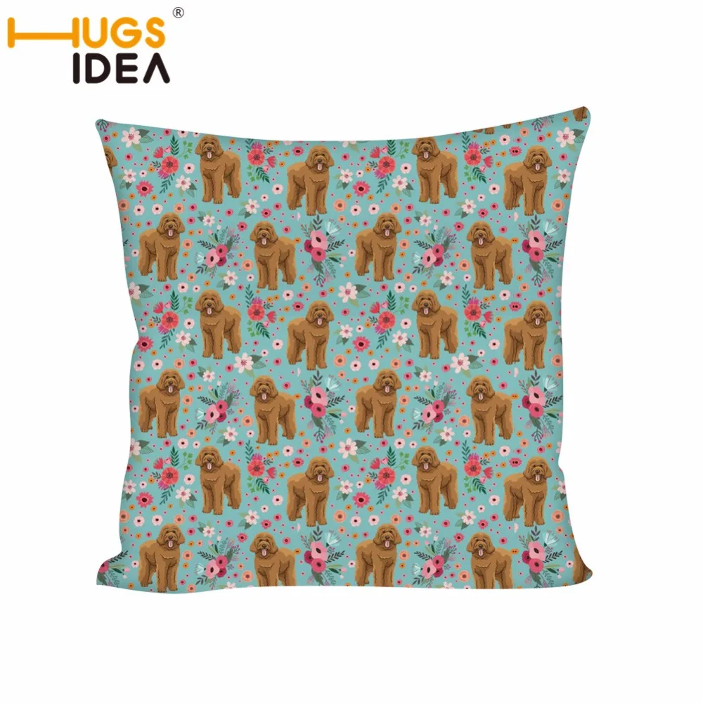 HUGSIDEA Flower Dog Cushion Cover Sofa Chair Waist Cotton Pillow Cover Goldendoodle Print Colorful Pillowcase Fresh Home Decor
HUGSIDEA Flower Dog Cushion Cover Sofa Chair Waist Cotton Pillow Cover Goldendoodle Print Colorful Pillowcase Fresh Home Decor