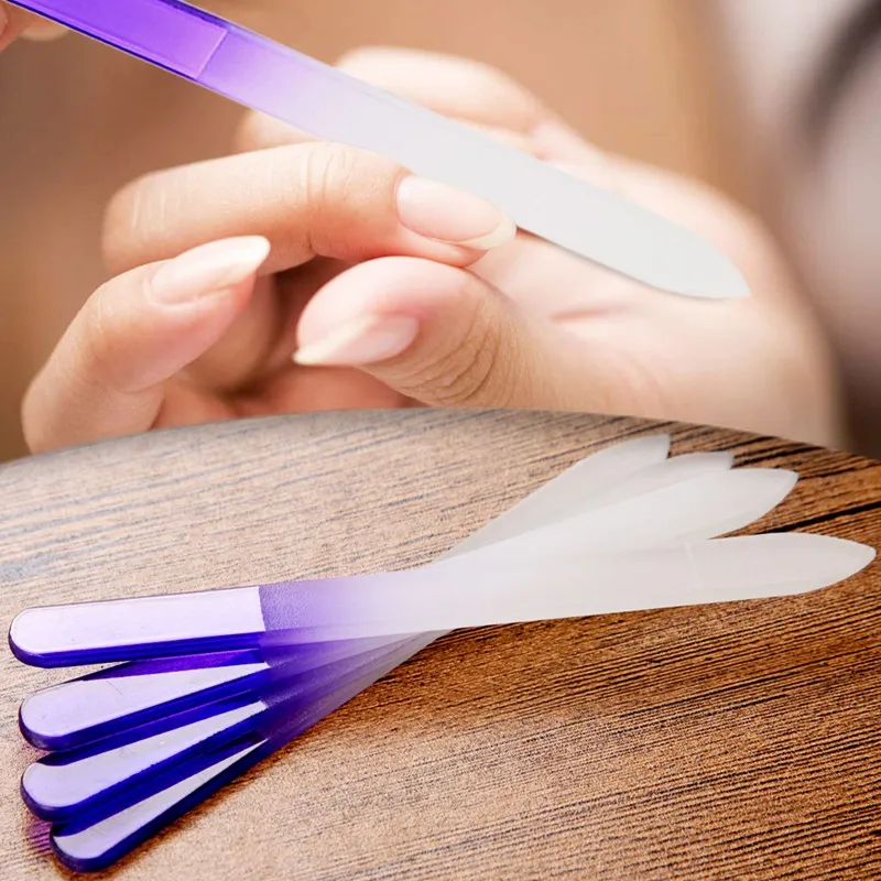 TKGOES 4Pcs Crystal Glass Nail Files Buffer Durable Nail File Device Nail Art Decorations Manicure Pedicure Nail Tools
TKGOES 4Pcs Crystal Glass Nail Files Buffer Durable Nail File Device Nail Art Decorations Manicure Pedicure Nail Tools