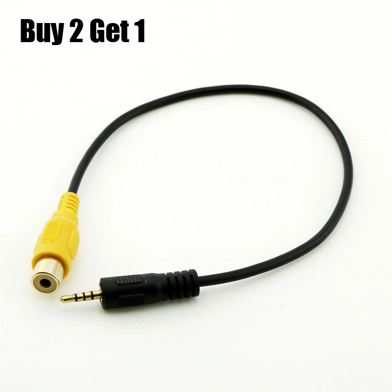 1Pcs Car Backup Camera RCA to 2.5mm GPS AV-in Converter Cable GPS AV IN Adapter , Free Shipping
1Pcs Car Backup Camera RCA to 2.5mm GPS AV-in Converter Cable GPS AV IN Adapter , Free Shipping