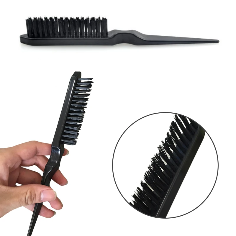 Hair & Grooming Tool Black Teasing Back Hair Comb Salon Brush Tangle ABS 1PC Combing Brush Long and Short Tail Comb
Hair & Grooming Tool Black Teasing Back Hair Comb Salon Brush Tangle ABS 1PC Combing Brush Long and Short Tail Comb