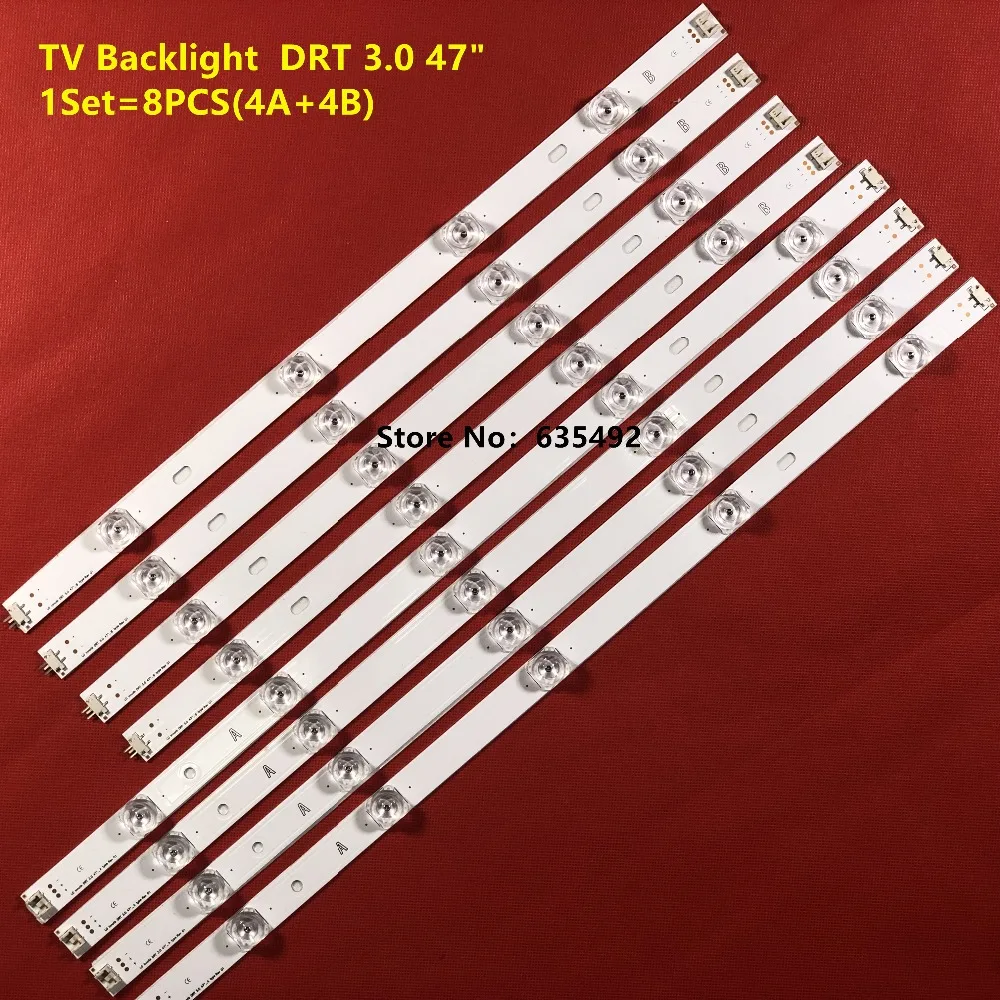 LED Strip DRT 3.0 47inch A/B Type 6916L-1715A 6916L-1716A for 47LB6300 47LB5610 47LB6300 47GB6500 47LB652V 47LB565V LC470DUH
LED Strip DRT 3.0 47inch A/B Type 6916L-1715A 6916L-1716A for 47LB6300 47LB5610 47LB6300 47GB6500 47LB652V 47LB565V LC470DUH