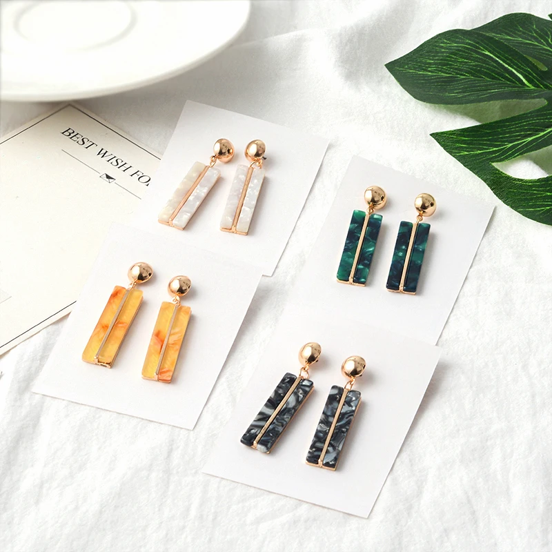 Fashion Earrings Acetic Acid Plate Geometric Drop Earrings For Women 4 colors Acrylic Dangle Earrings Charm Earrings Ear Jewelry
Fashion Earrings Acetic Acid Plate Geometric Drop Earrings For Women 4 colors Acrylic Dangle Earrings Charm Earrings Ear Jewelry