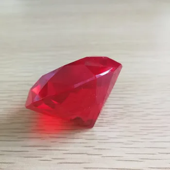 60mm Red Diamond 2 pieces Crystal Furnishing articles Individuality Creative Gift Gift Counter Machine Cut Glass Paperweight
60mm Red Diamond 2 pieces Crystal Furnishing articles Individuality Creative Gift Gift Counter Machine Cut Glass Paperweight