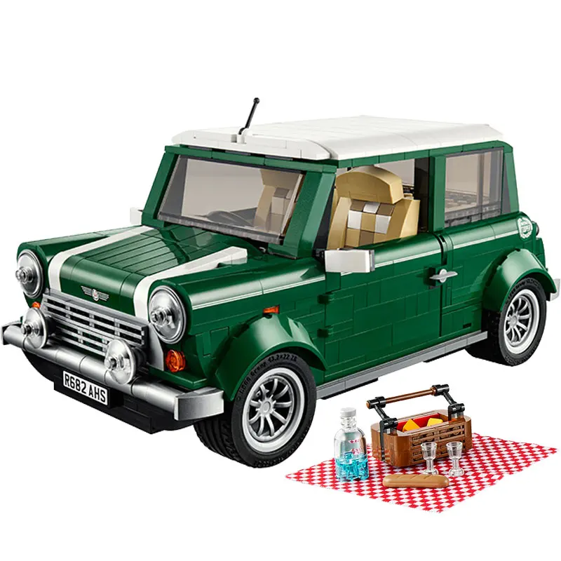 Mailackers Technic 10252 MINI Cooper 1108 шт набор строительные блоки игрушки для детей создатели