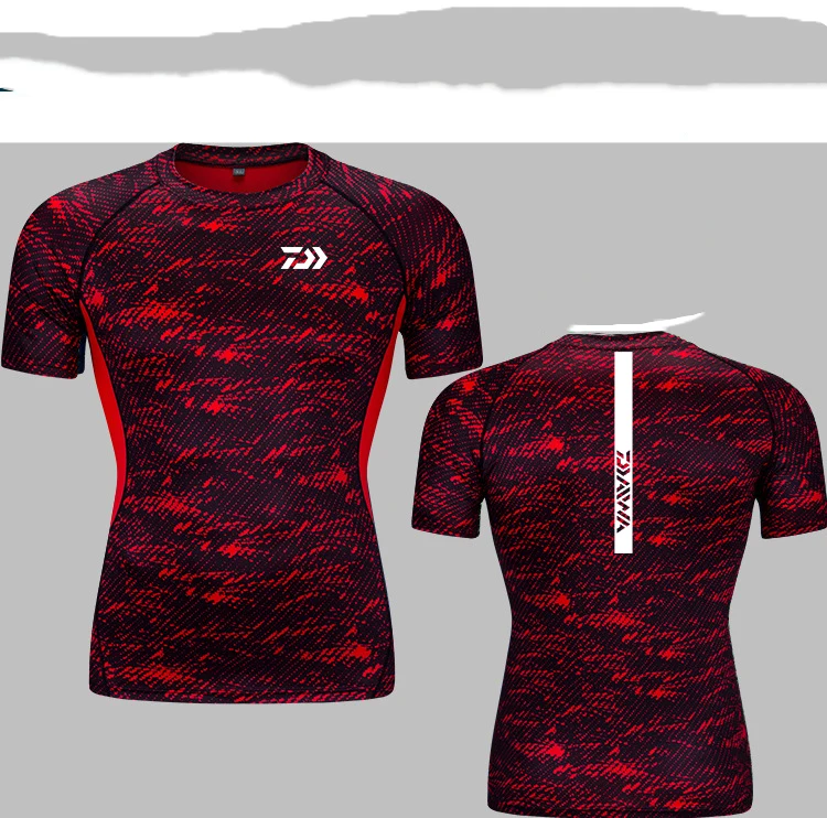 DAIWA DAWA Summer Outdoor Sports T Shirt Fishing Shirt Short-Sleeve Quick-Drying Breathable Fishing Clothes Fish Shirts
DAIWA DAWA Summer Outdoor Sports T Shirt Fishing Shirt Short-Sleeve Quick-Drying Breathable Fishing Clothes Fish Shirts