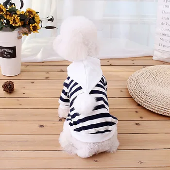 2019 Fashion Spring Pet Clothes 100% Cotton Lovely Stripe Double Foot Clothes Hooded for Cat and Dog French Bulldog Pet Supplies
2019 Fashion Spring Pet Clothes 100% Cotton Lovely Stripe Double Foot Clothes Hooded for Cat and Dog French Bulldog Pet Supplies