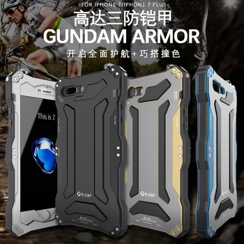 R-JUST Life waterproof shockproof Metal Cover Case for Apple IPhone 7 7s Plus cover protection shell tempered glass
R-JUST Life waterproof shockproof Metal Cover Case for Apple IPhone 7 7s Plus cover protection shell tempered glass