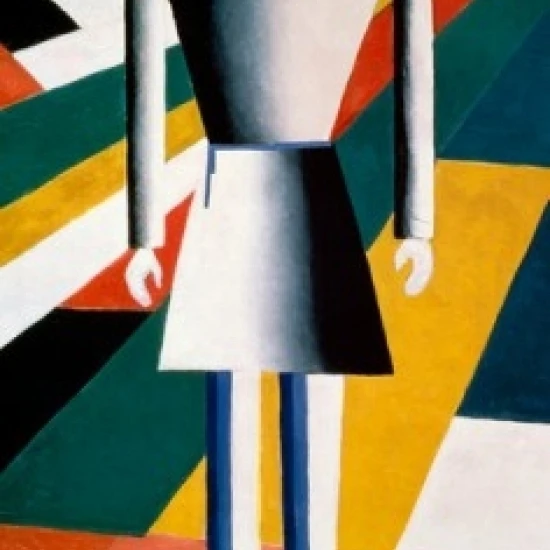 The Farmer in the Field Kazimir Malevich (1878-1935 Russian) Russian State Museum St Petersburg Russia Print (24 x 36)