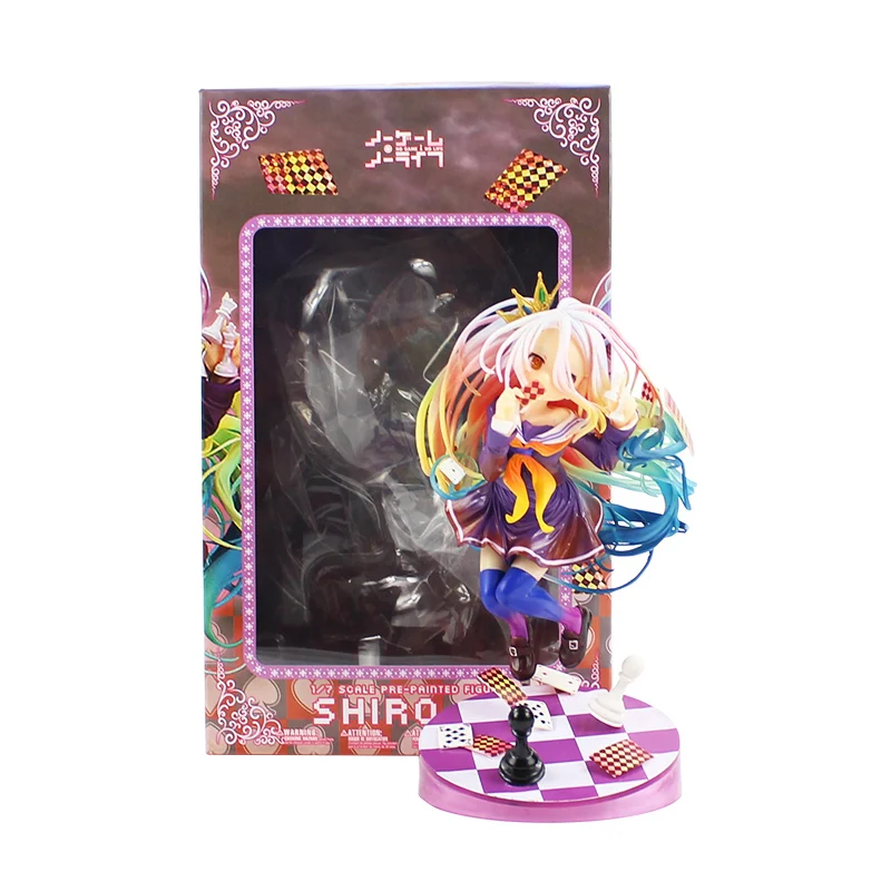 16cm Anime No Game No Life 3 Shiro Poker Chess Garage Kit Painted Game of Life PVC Action Figure Collectible Model Toy
16cm Anime No Game No Life 3 Shiro Poker Chess Garage Kit Painted Game of Life PVC Action Figure Collectible Model Toy