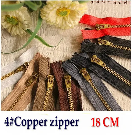 Free shipping! 18cm teeth brass Metal Zipper 4# Copper zipper for Jeans Accessories DIY 30pcs Belt Locks
Free shipping! 18cm teeth brass Metal Zipper 4# Copper zipper for Jeans Accessories DIY 30pcs Belt Locks