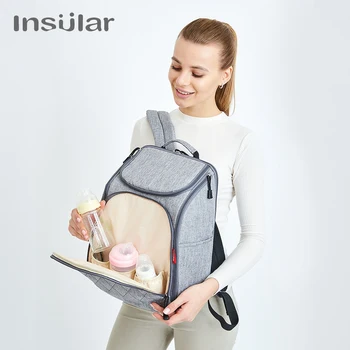 Casual Diaper Bag Backpack with Stroller Straps Large Capacity Multi-function Maternity Bag Women Travel Bag Baby Nursing Nappy
Casual Diaper Bag Backpack with Stroller Straps Large Capacity Multi-function Maternity Bag Women Travel Bag Baby Nursing Nappy