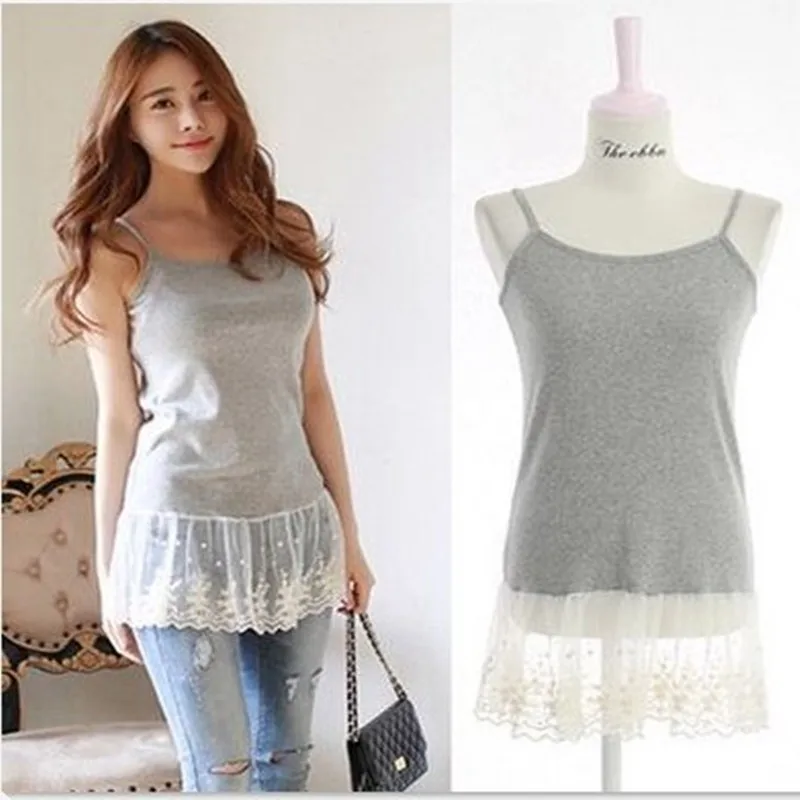 3 Colors Summer High Street Basic Clothing Female New Korean Style Spaghetti strap Lace Women Tops Cotton Sexy Camisole
3 Colors Summer High Street Basic Clothing Female New Korean Style Spaghetti strap Lace Women Tops Cotton Sexy Camisole