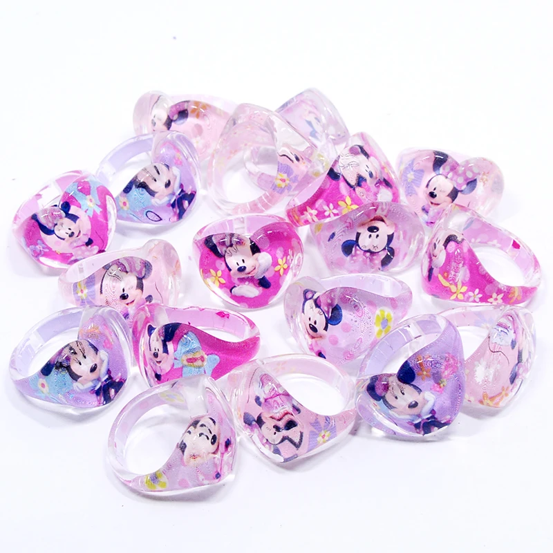 20pcs Trendy Jewelry Cartoon round heart flower ring Cute animal baby Minnie mouse Rings for kids Girls Children party Gift R156
20pcs Trendy Jewelry Cartoon round heart flower ring Cute animal baby Minnie mouse Rings for kids Girls Children party Gift R156