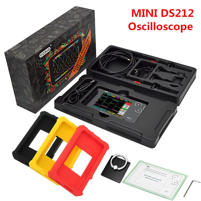 2 канальный цифровой осциллограф MINI DSO Nano DSO212 DS212 профессиональный портативный DS