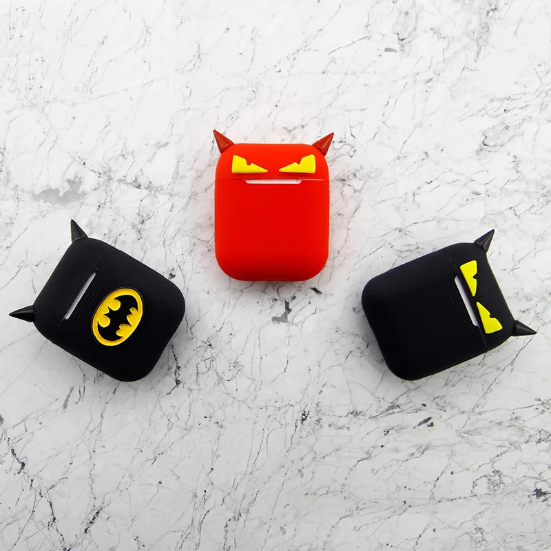 airpods cover shockproof for Apple Bluetooth Earphone Charging little demon Batman Ultra Thin soft Case cute Protective Skin
airpods cover shockproof for Apple Bluetooth Earphone Charging little demon Batman Ultra Thin soft Case cute Protective Skin