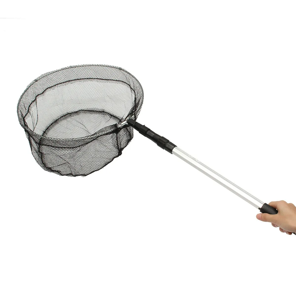 2 in1 Extending Pole Micro Mesh 40*30cm 3section Extending Micro Mesh Retractable Aluminum Travel Hand Fishing Landing Net
2 in1 Extending Pole Micro Mesh 40*30cm 3section Extending Micro Mesh Retractable Aluminum Travel Hand Fishing Landing Net