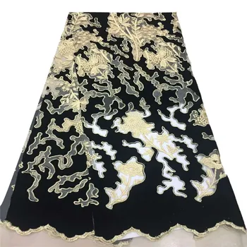 African Lace Fabric 2018 High Quality Nigerian Lace Fabrics 5 Yards Embroidered French Laces Coloured flannelette Lace H1029
African Lace Fabric 2018 High Quality Nigerian Lace Fabrics 5 Yards Embroidered French Laces Coloured flannelette Lace H1029