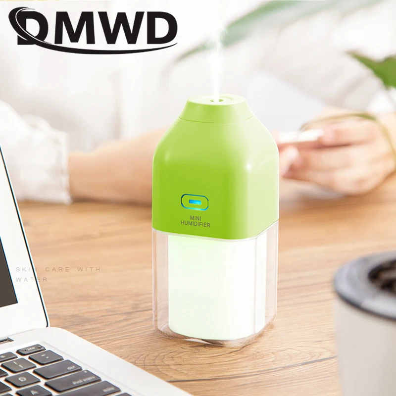 DMWD USB Ultrasonic Humidifier LED Night Lamp Vehicle Car Mini Aroma Essential Oil Diffuser Air Purifier Cool Mist Maker Fogger
DMWD USB Ultrasonic Humidifier LED Night Lamp Vehicle Car Mini Aroma Essential Oil Diffuser Air Purifier Cool Mist Maker Fogger