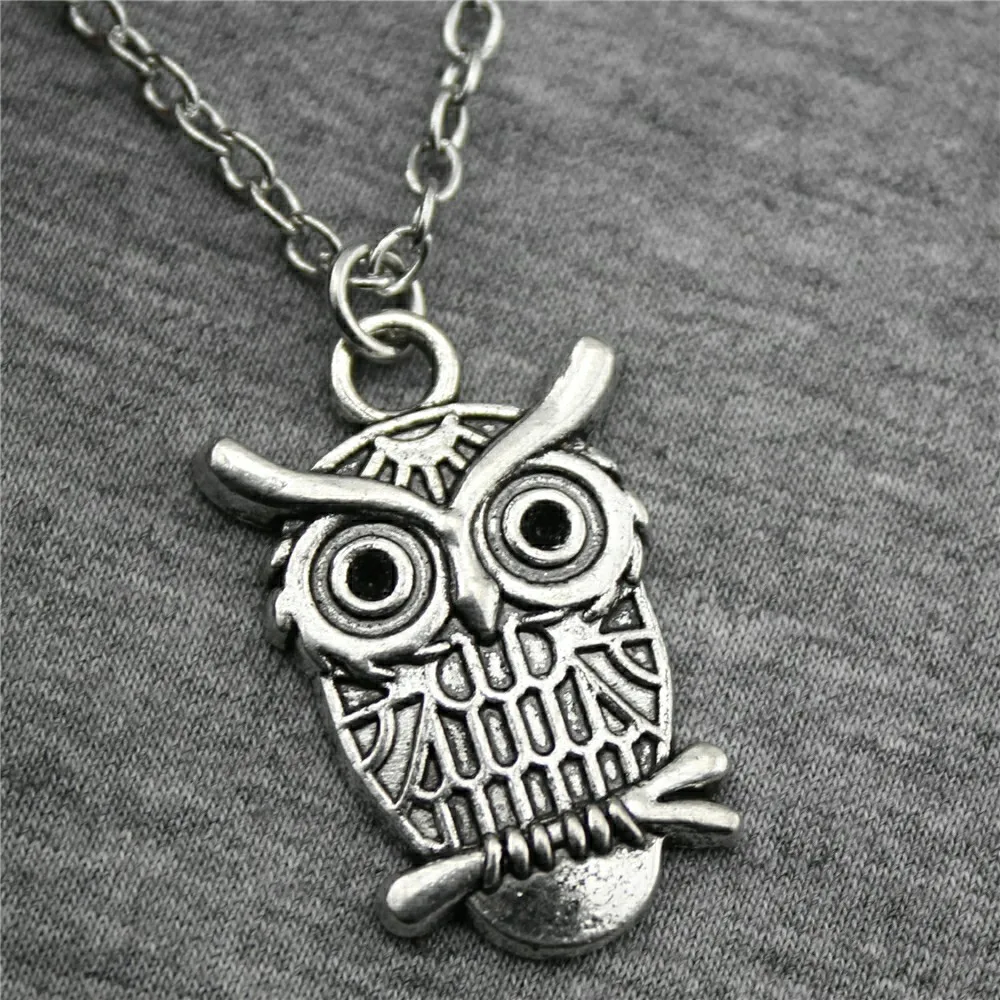 Necklaces For Women Owl Pendant Necklace 33x21mm 2 Colors Antique Bronze Antique Silver Color Fashion Jewelry
Necklaces For Women Owl Pendant Necklace 33x21mm 2 Colors Antique Bronze Antique Silver Color Fashion Jewelry