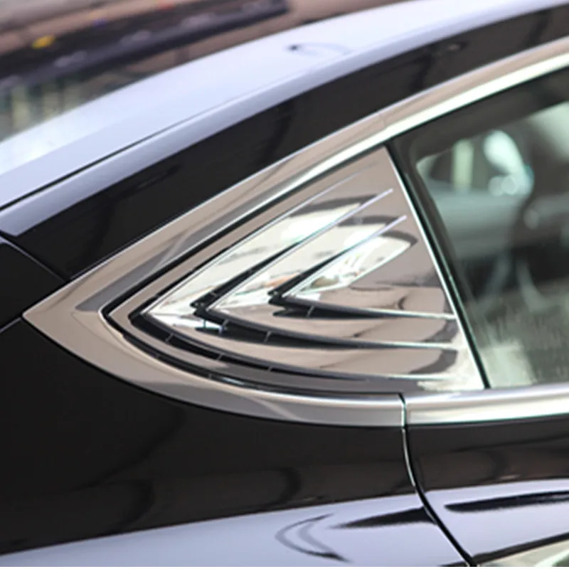 Auto Accessories Rear Window Louvers stickers Car Blinds Side Tuyere Shutter Cover Trim Sticker for Tesla Model 3
Auto Accessories Rear Window Louvers stickers Car Blinds Side Tuyere Shutter Cover Trim Sticker for Tesla Model 3
