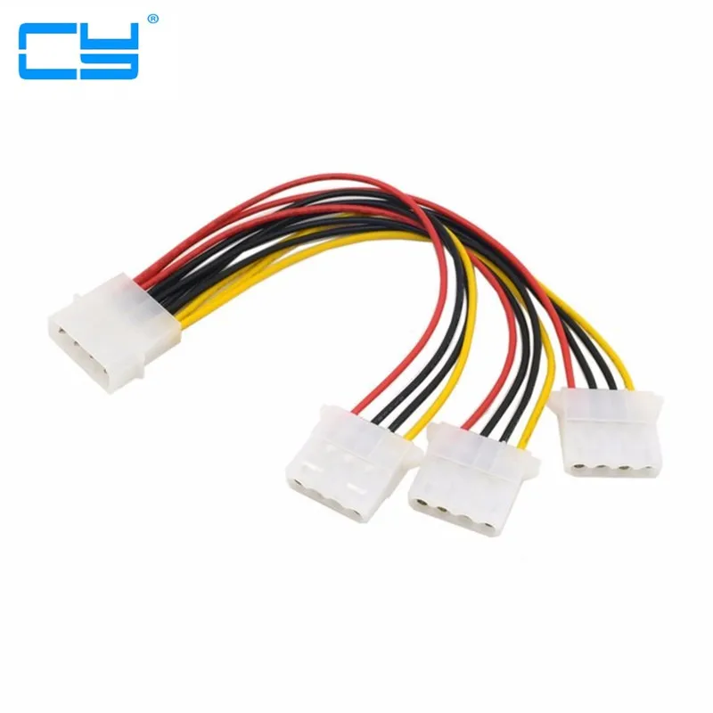 Cable IDE 4 Pin Male to 3 IDE Female Y Type Splitter Power supply Extension Cable 15cm for Hard Disk
Cable IDE 4 Pin Male to 3 IDE Female Y Type Splitter Power supply Extension Cable 15cm for Hard Disk