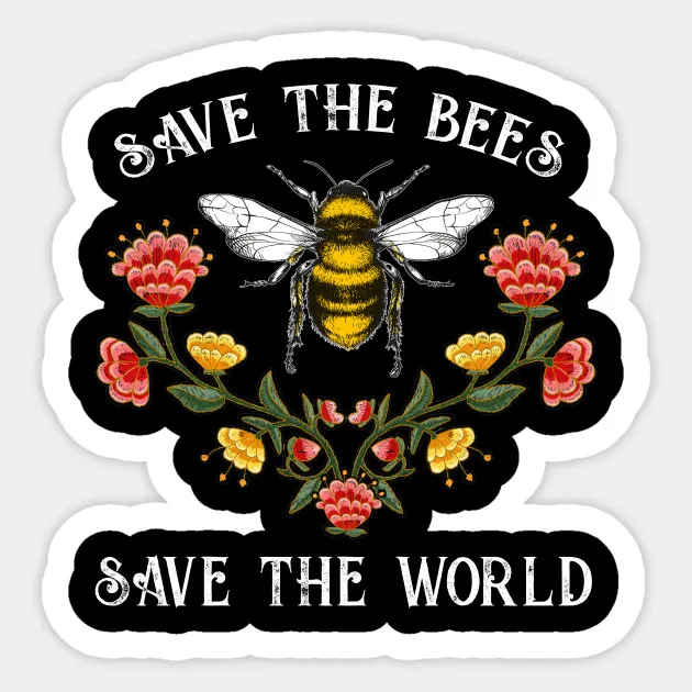 1pcs Save the Bees Save the World Environmental Sticker Car Sticker PVC For skateboard suitcase refrigerator motorcycle Decal
1pcs Save the Bees Save the World Environmental Sticker Car Sticker PVC For skateboard suitcase refrigerator motorcycle Decal