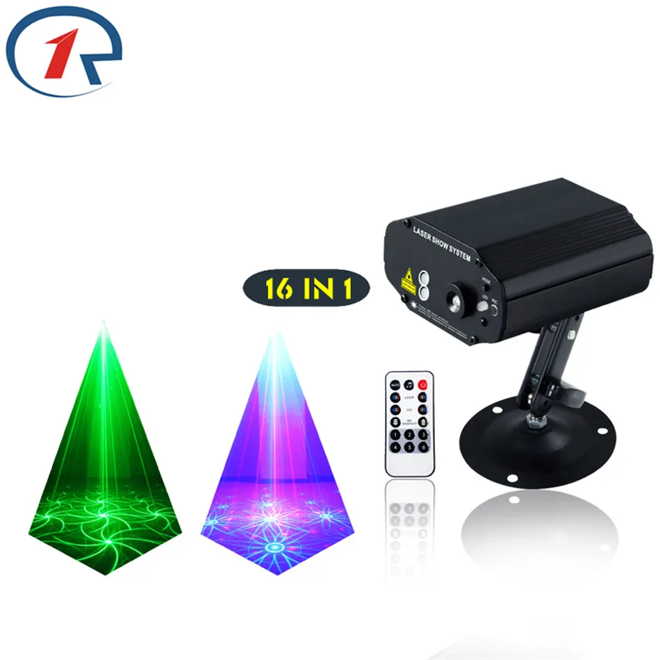 ZjRight 16Patterns IR Remote Red Green Laser Light Mix Blue effect LED Stage Light colorful effect disco bar light ktv dj lights
ZjRight 16Patterns IR Remote Red Green Laser Light Mix Blue effect LED Stage Light colorful effect disco bar light ktv dj lights
