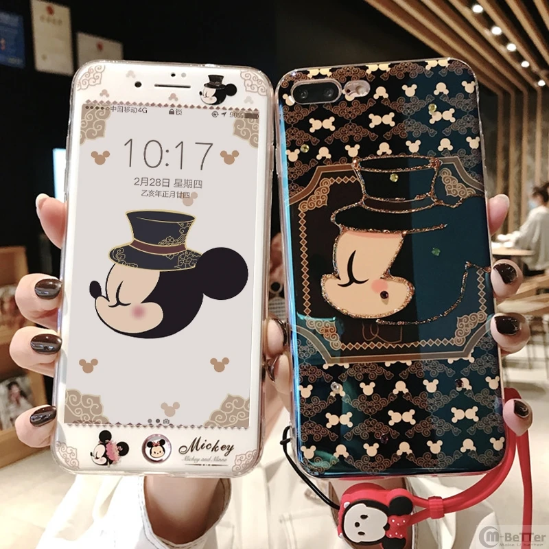 Jewelled Minnie case for iPhone XS MAX siliconce cover 6 6s plus 7/8+ X XR Mickey tempered glass screen protector+ strap sticker
Jewelled Minnie case for iPhone XS MAX siliconce cover 6 6s plus 7/8+ X XR Mickey tempered glass screen protector+ strap sticker