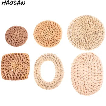 New 10Pcs/Lot Natural Rattan Handmade Jewelry Choose Color/Shape For DIY Accessories Making/Jewelry Findings/Components
New 10Pcs/Lot Natural Rattan Handmade Jewelry Choose Color/Shape For DIY Accessories Making/Jewelry Findings/Components