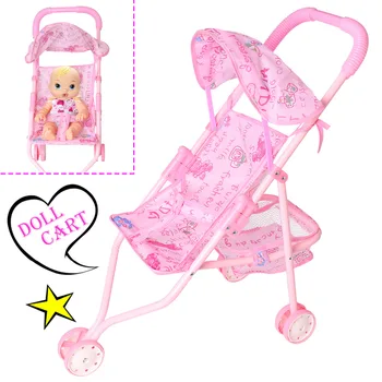 Furniture Toy Foldable Doll Stroller Pram Pushchair Safe Baby Dolls Carriages Pretended Play Doll Accessories for Kids (26112)
Furniture Toy Foldable Doll Stroller Pram Pushchair Safe Baby Dolls Carriages Pretended Play Doll Accessories for Kids (26112)
