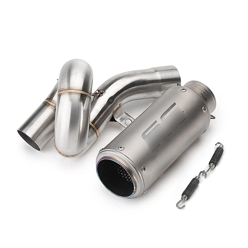 Slip On For kawasaki Ninja ZX6R 2009-2017 Mid Link Connect Pipe + Motorcycle Exhaust Muffler Pipe Modify Escape Stainless Steel
Slip On For kawasaki Ninja ZX6R 2009-2017 Mid Link Connect Pipe + Motorcycle Exhaust Muffler Pipe Modify Escape Stainless Steel