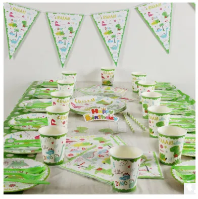 Dinosaur Party Disposable Tableware Sets Jungle Theme Cups/Plates Kids Holiday Birthday Party Decoration Baby Shower Supplies
Dinosaur Party Disposable Tableware Sets Jungle Theme Cups/Plates Kids Holiday Birthday Party Decoration Baby Shower Supplies