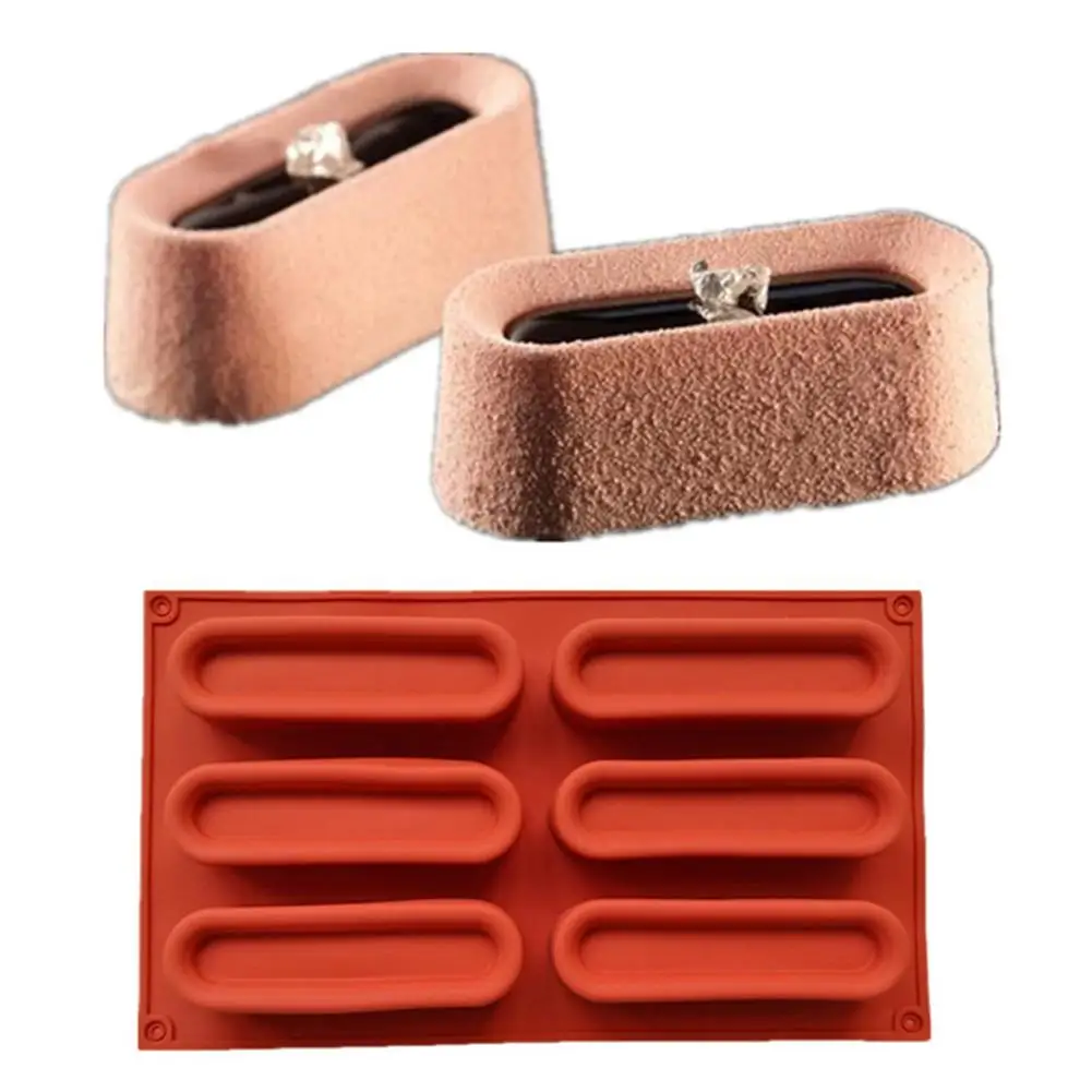 6 Cavities Silicone Dessert Mold Kitchen DIY Mousse Cake Mould Fondant Chocolate Bakeware Molds Baking Tray Cakes Supplies
6 Cavities Silicone Dessert Mold Kitchen DIY Mousse Cake Mould Fondant Chocolate Bakeware Molds Baking Tray Cakes Supplies