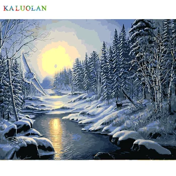 Frameless painting by numbers wall decor diy picture oil painting on canvas for home decorhand painted oil painting Snow Sunset
Frameless painting by numbers wall decor diy picture oil painting on canvas for home decorhand painted oil painting Snow Sunset