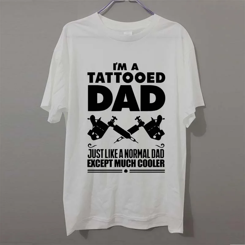 Hot Cheap Male T Shirt Men'S Short I Am A Tattooed Dad Humorous Summer O-Neck Tee Shirt
Hot Cheap Male T Shirt Men'S Short I Am A Tattooed Dad Humorous Summer O-Neck Tee Shirt