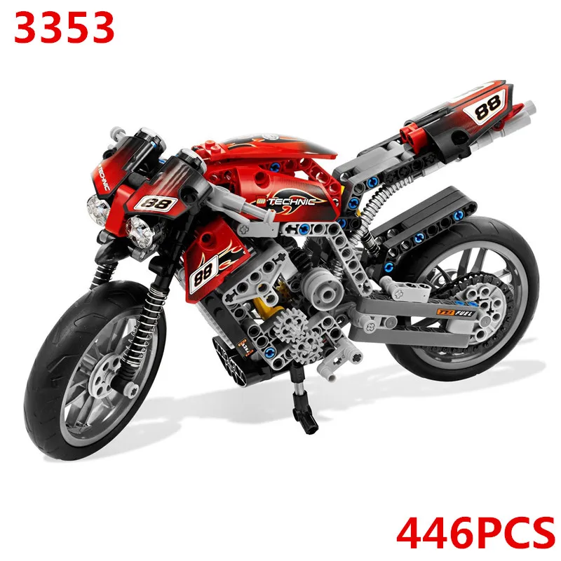 8051 Motorbike Speed Motorcycle Technic Building Blocks Bricks Kids DIY Gifts Toys Decool 3353
8051 Motorbike Speed Motorcycle Technic Building Blocks Bricks Kids DIY Gifts Toys Decool 3353