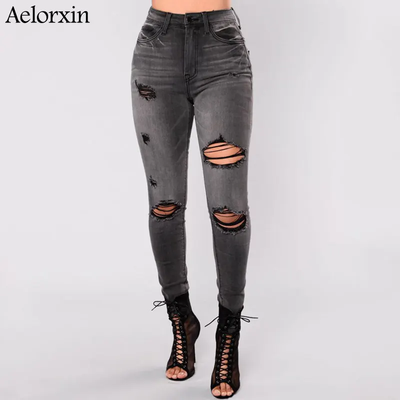 Aelorxin 2019 High Waist Skinny Jeans Plus Size Jeans Woman Hole Black Pencil Pants with Pocket S M L XL 2XL 3XL 4XL Jean Femme
Aelorxin 2019 High Waist Skinny Jeans Plus Size Jeans Woman Hole Black Pencil Pants with Pocket S M L XL 2XL 3XL 4XL Jean Femme