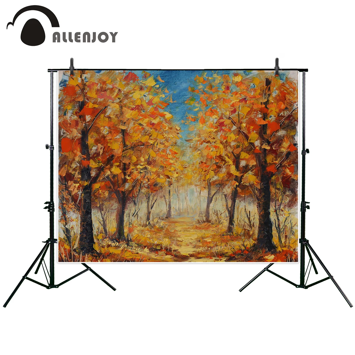 Allenjoy photography background Original oil painting forest strewn yellow leaves Tree professional season backdrop photographic
Allenjoy photography background Original oil painting forest strewn yellow leaves Tree professional season backdrop photographic