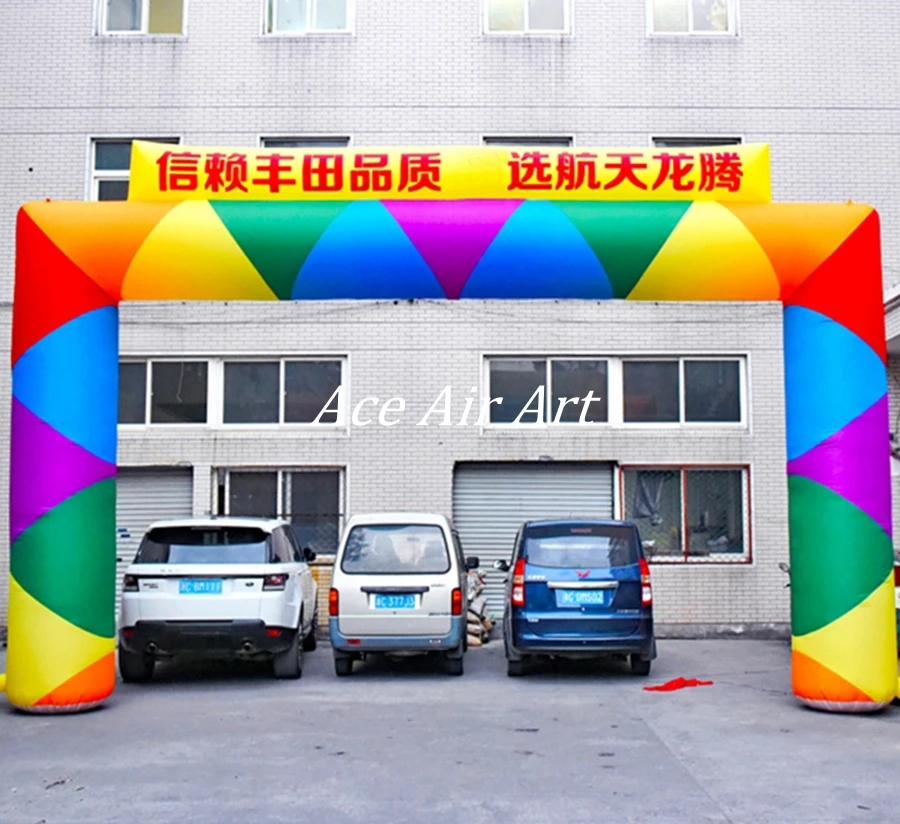 Beautiful and colorful inflatable square entrance,advertising arch/welcome archway for promotion
Beautiful and colorful inflatable square entrance,advertising arch/welcome archway for promotion
