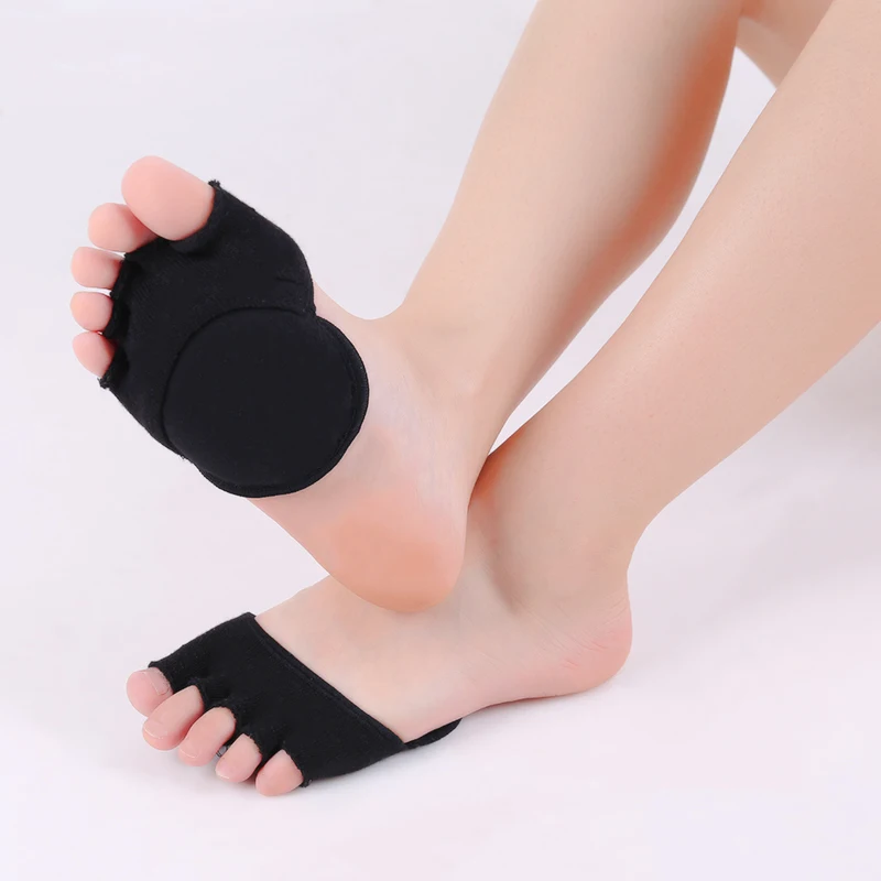 Women Socks Sponge Silicone Anti-slip Lining Open Toe Heelless Liner Sock Invisible Forefoot Cushion Foot Pad Hosiery HTB1tgLCSIbpK1RjSZFyq6x qFXaS - Women Socks Sponge Silicone Anti-slip Lining Open Toe Heelless Liner Sock Invisible Forefoot Cushion Foot Pad Hosiery